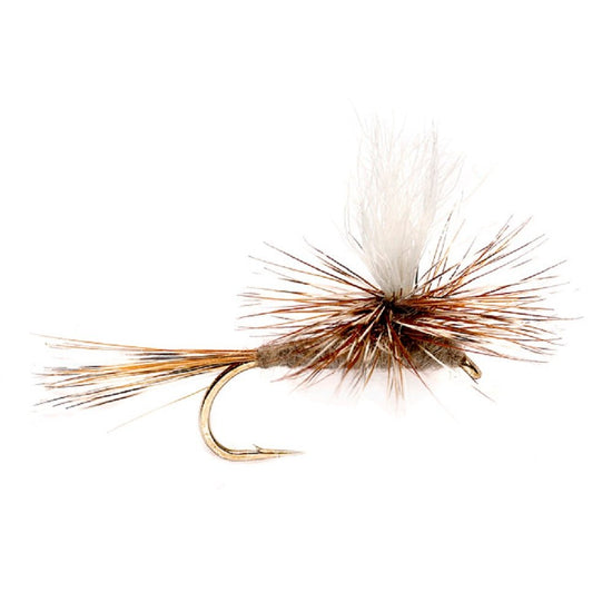 3 Pack Adams Parachute Classic Dry Fly - Hook Size 14 - Hazy Fly Fishing