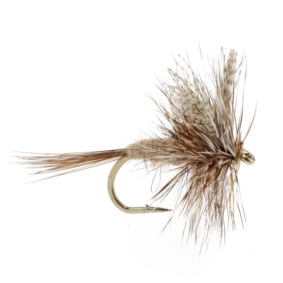 3 Pack March Brown Classic Dry Fly - Hook Size 16 - Hazy Fly Fishing