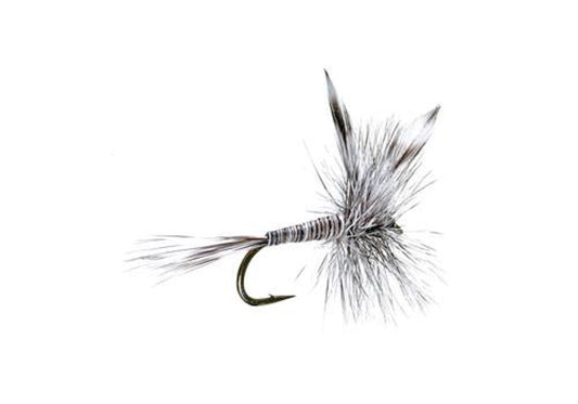 3 Pack Mosquito Classic Trout Dry Fly Fishing Flies - Hook Size 18 - Hazy Fly Fishing