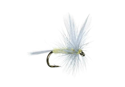 3 Pack Pale Morning Dun PMD Classic Dry Fly - Hook Size 14 - Hazy Fly Fishing