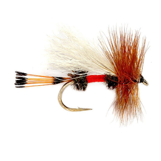 3 Pack Royal Trude Classic Hair Wing Dry Fly - Hook Size 12 - Hazy Fly Fishing