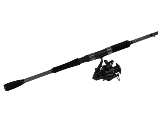 6' Medium Heavy Action Spinning Rod and Reel Package, 1 Piece Fiberglass/Graphite Spinning Rod |4000 Spinning Reel | FORTIS - Hazy Fly Fishing
