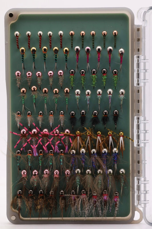 90 Count Nymph Box In Tacky - Hazy Fly Fishing