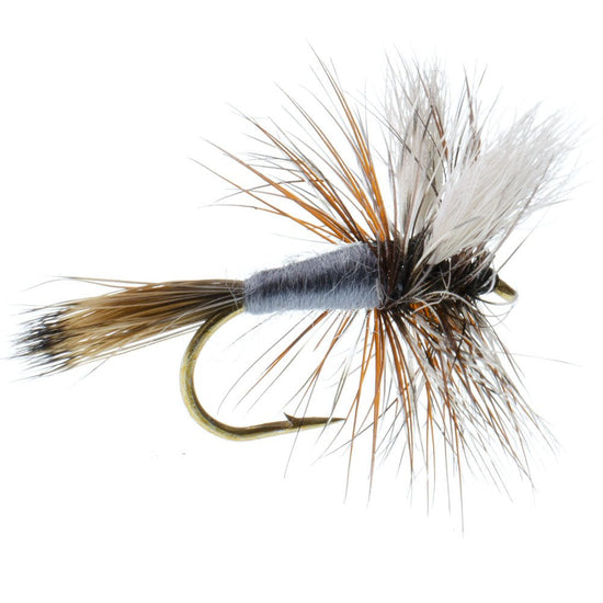 Adams Wulff Classic Dry Fly 1 Dozen Flies Hook Size 12 - Hazy Fly Fishing