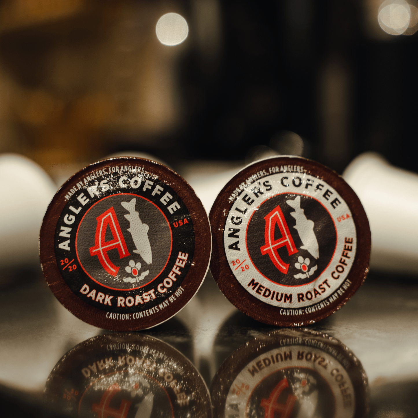Angler's Coffee Single Serve Coffee Pods (Dark Roast) - Hazy Fly Fishing