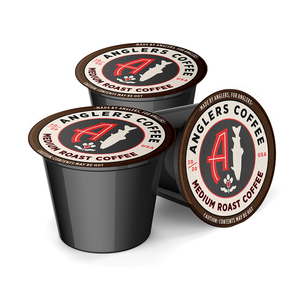 Anglers Coffee Single Serve Coffee Pods (Medium Roast) - Hazy Fly Fishing