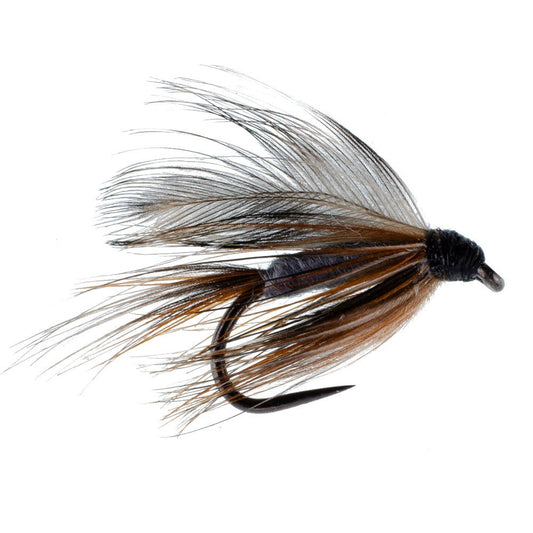 Barbless Adams Classic Wet Fly Fly Fishing Flies - 1 Dozen Flies Hook Size 14 - Hazy Fly Fishing