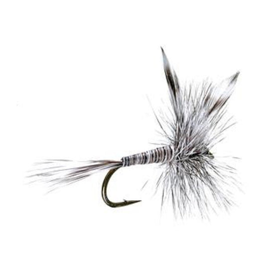 Basics Collection - Classic Dry Fly Assortment - 10 Dry Fishing Flies - 5 Patterns - Hook Sizes 12, 14, 16 - Hazy Fly Fishing