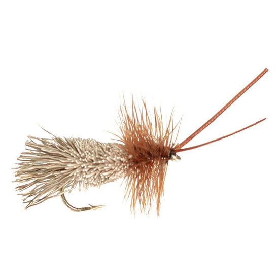 Basics Collection - Essential Caddis Dry Fly Assortment - 10 Dry Fishing Flies - 5 Patterns - Hook Sizes 12, 14, 16, 18 - Hazy Fly Fishing
