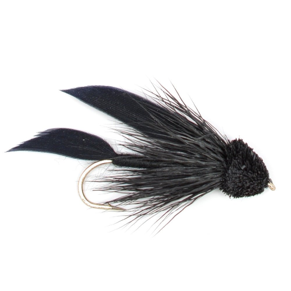 Basics Collection - Muddler Minnow Streamer Assortment - 10 Wet Flies - 5 Patterns - Hook Sizes 4 and 6 - Hazy Fly Fishing