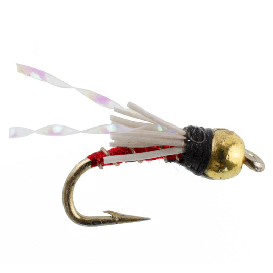 Beadhead Red 3 Dollar Dip Serendipity Wet Fly Fishing Flies - 6 Flies Hook Size 16 - Hazy Fly Fishing