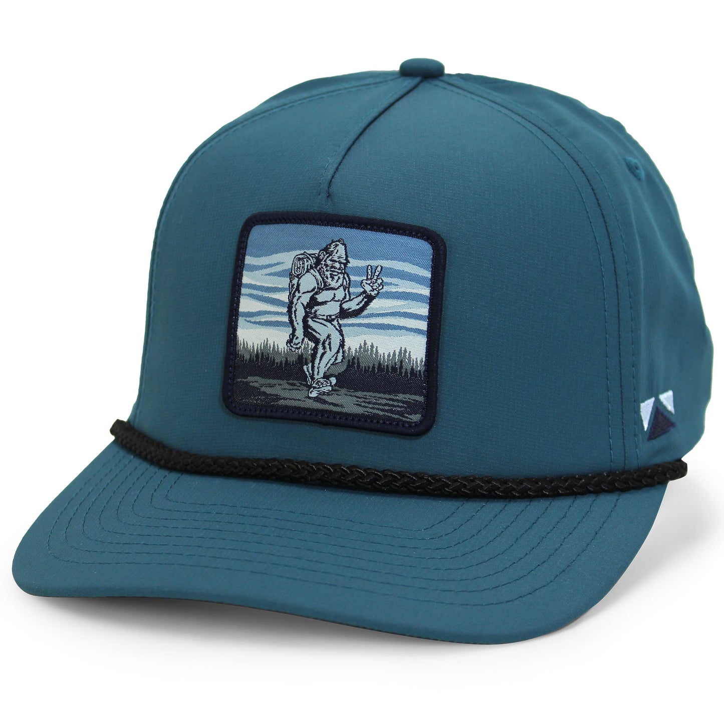 Bigfoot Backpacker 5 - Panel Rope Cap - Hazy Fly Fishing