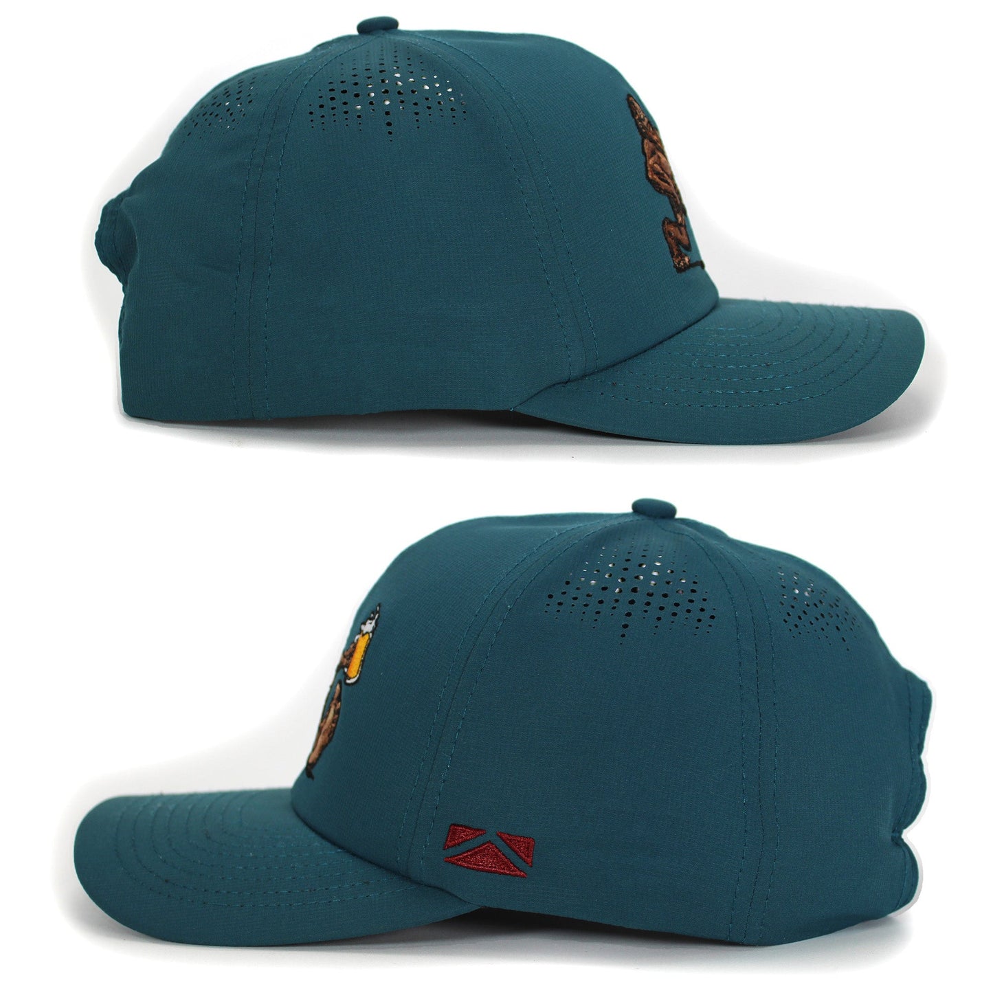 Bigfoot Beer Run Hat 6 - Panel Performance Cap - Hazy Fly Fishing