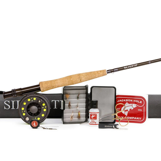Crystal Creek Rod & Reel Combo – 8'6" 5WT Beginner Kit - Hazy Fly Fishing