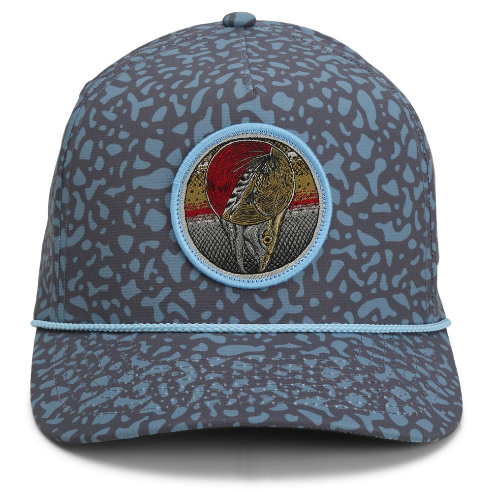 Dead Drift Fly Fishing Patch Trucker Hat Rope Cap - Hazy Fly Fishing