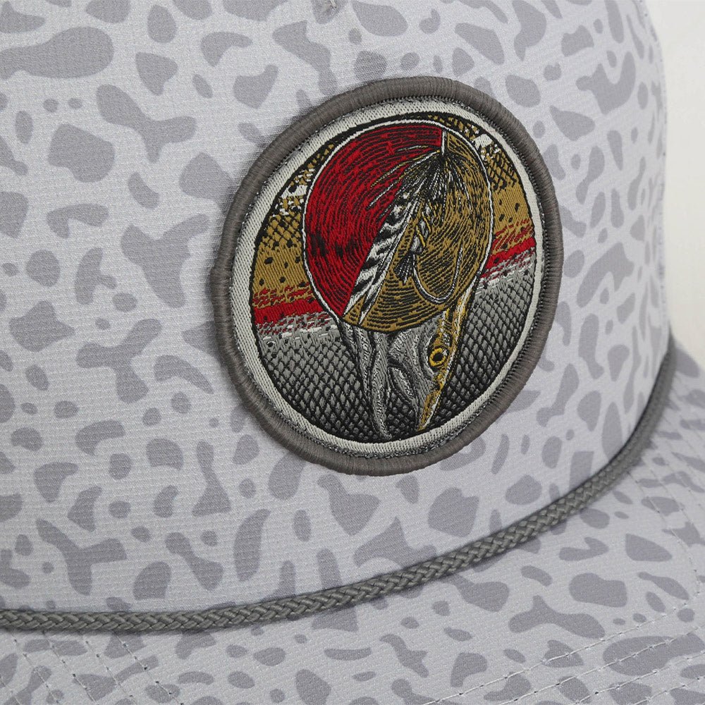 Dead Drift Fly Fishing Patch Trucker Hat Rope Cap - Hazy Fly Fishing