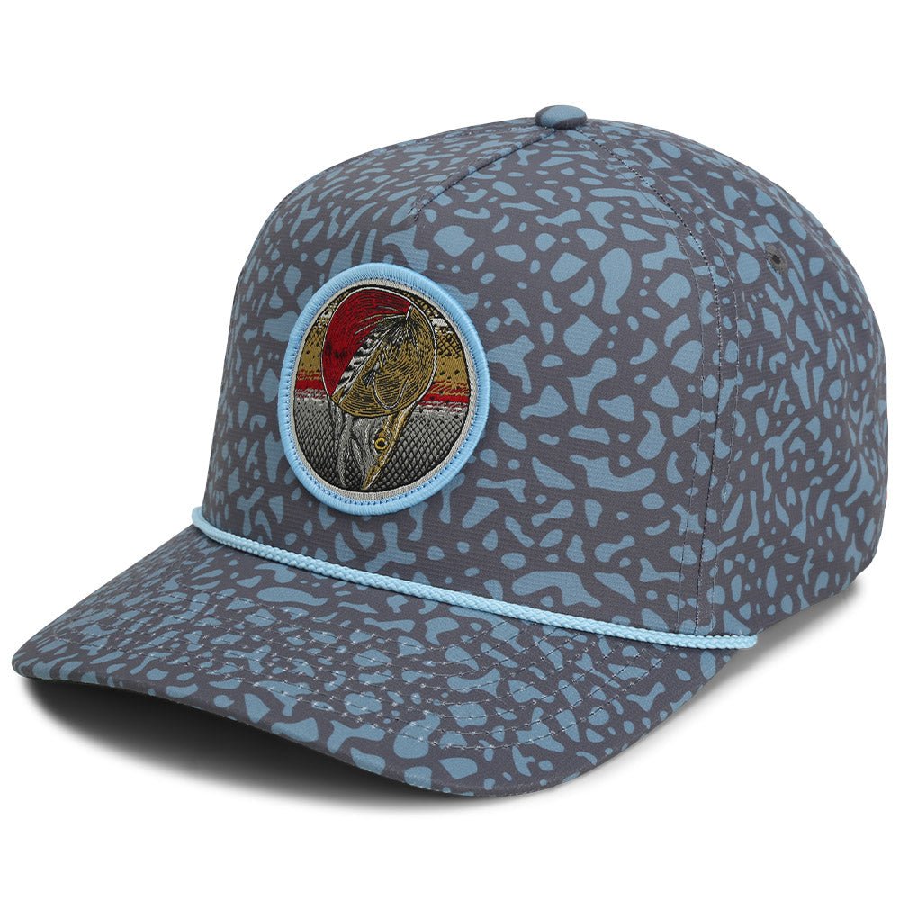 Dead Drift Fly Fishing Patch Trucker Hat Rope Cap - Hazy Fly Fishing