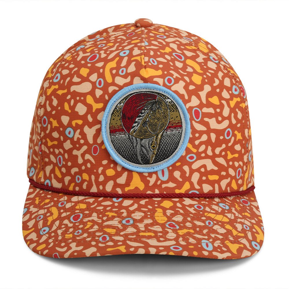 Dead Drift Fly Fishing Patch Trucker Hat Rope Cap - Hazy Fly Fishing