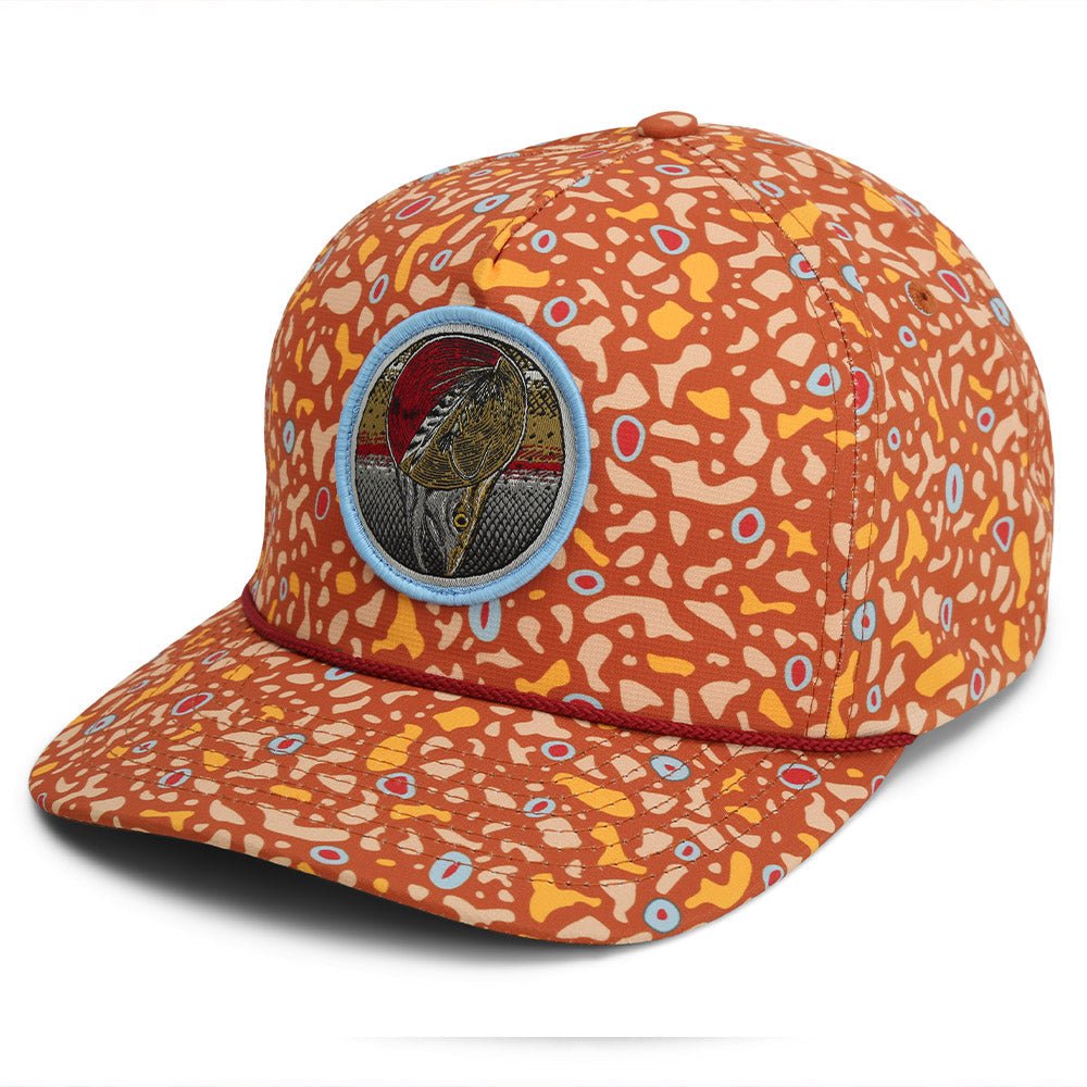 Dead Drift Fly Fishing Patch Trucker Hat Rope Cap - Hazy Fly Fishing