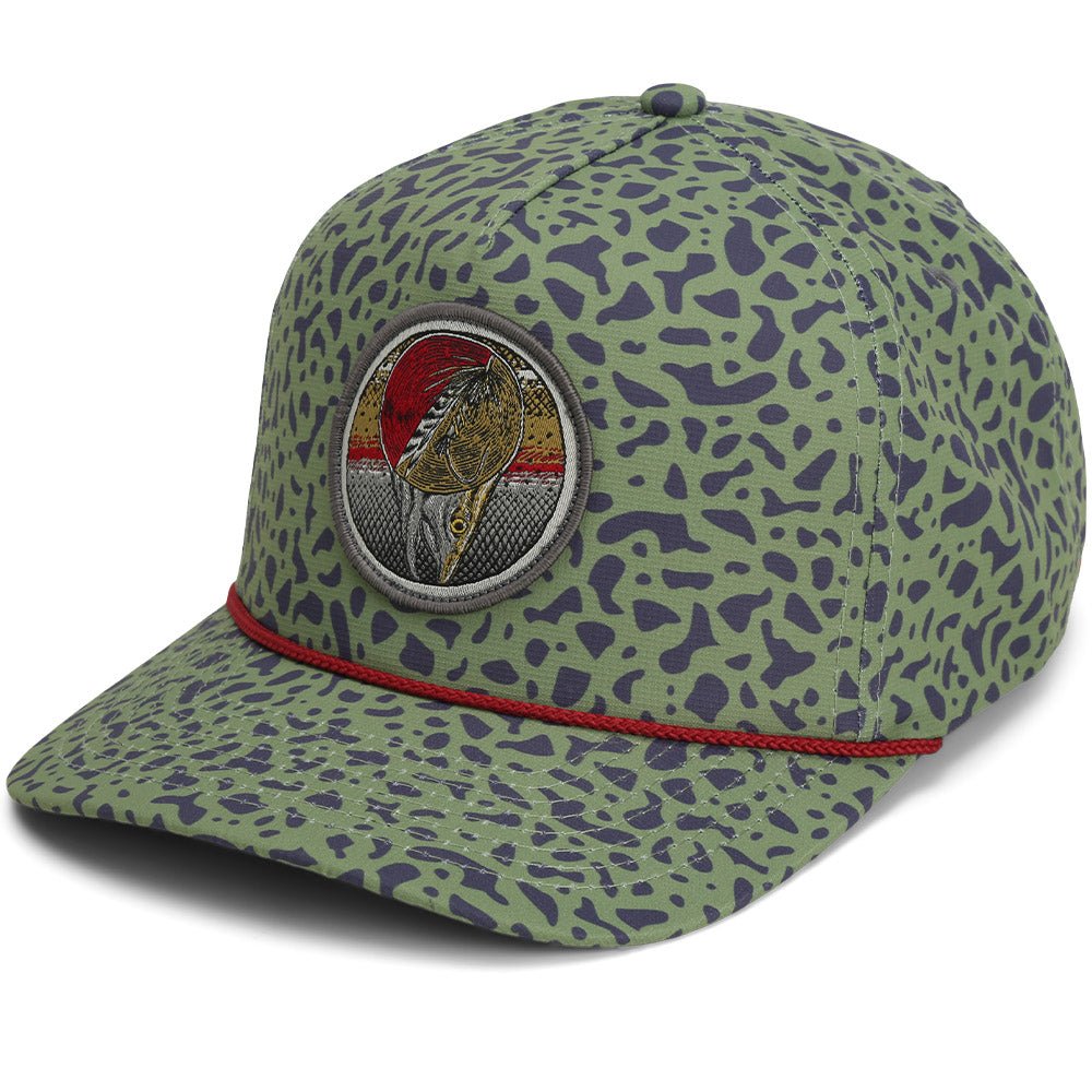 Dead Drift Fly Fishing Patch Trucker Hat Rope Cap - Hazy Fly Fishing