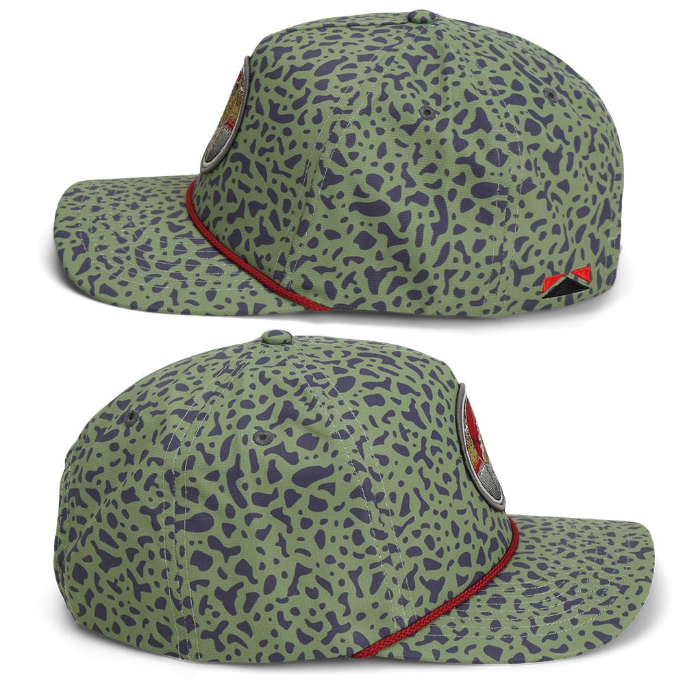 Dead Drift Fly Fishing Patch Trucker Hat Rope Cap - Hazy Fly Fishing