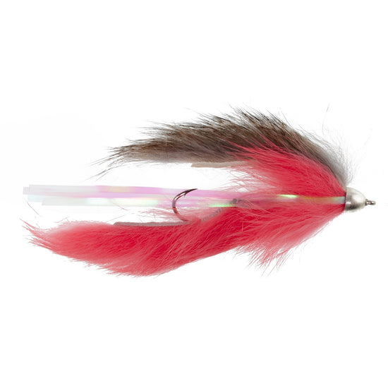 Dolly Llama Stinger Streamer Flies Collection - Set of 4 Salmon Steelhead Trout Alaska Fly Fishing Flies - Hook Size 4 - Hazy Fly Fishing