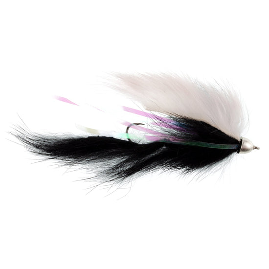 Dolly Llama Stinger Streamer Flies Collection - Set of 4 Salmon Steelhead Trout Alaska Fly Fishing Flies - Hook Size 4 - Hazy Fly Fishing