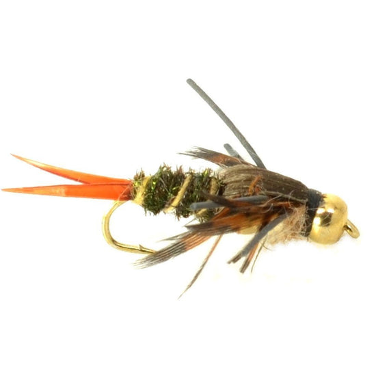 Double Bead Twenty Incher Nymph Fly Fishing Flies - 6 Flies Hook Size 12 - Hazy Fly Fishing