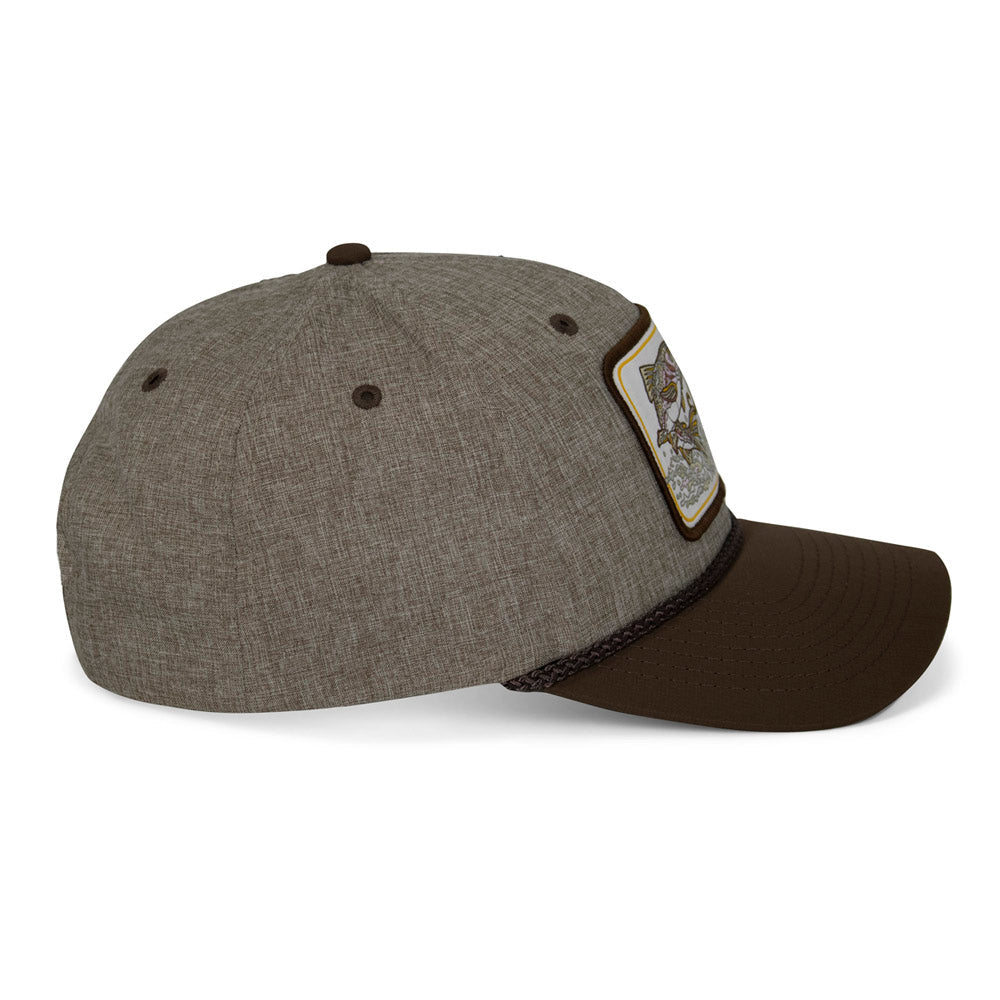 El Jefe Supremo Fishing 6 - Panel Meshback Rope Cap - Hazy Fly Fishing