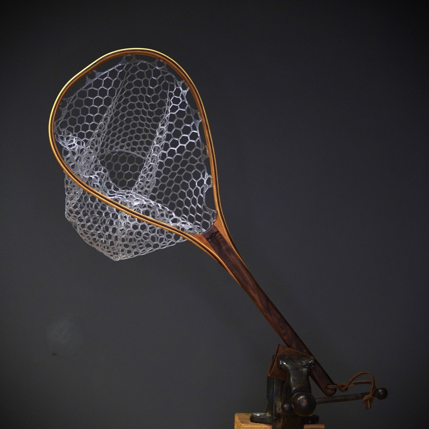 Fat Jake 16"x12" - Classic Fly Fishing Traditional Landing Net - Handcrafted & Made in USA - Hazy Fly Fishing