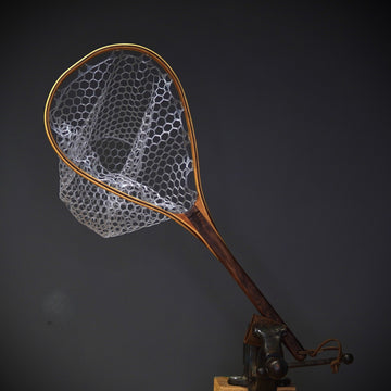 Fat Jake 16"x12" - Classic Fly Fishing Traditional Landing Net - Handcrafted & Made in USA - Hazy Fly Fishing