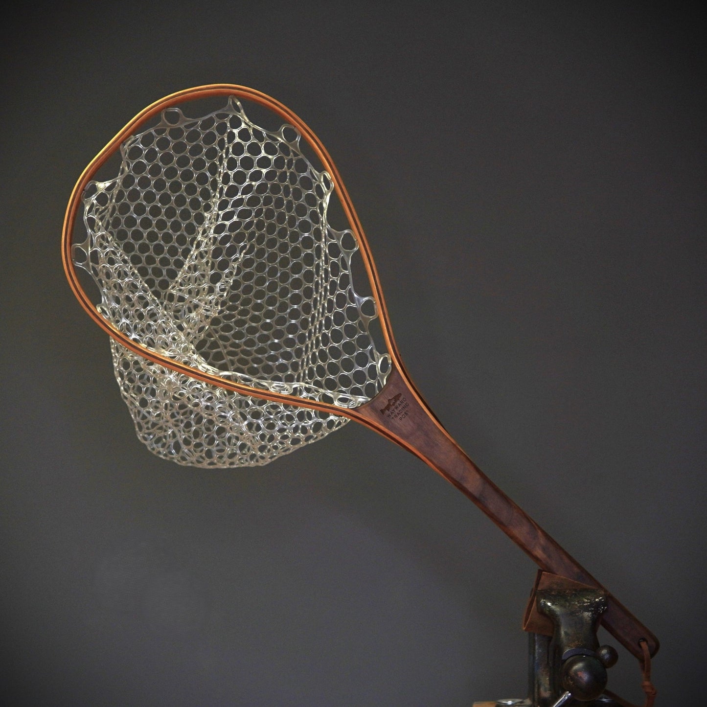 Fat Jake 16"x12" - Natural Fly Fishing Traditional Landing Net - Handcrafted & Made in USA - Hazy Fly Fishing