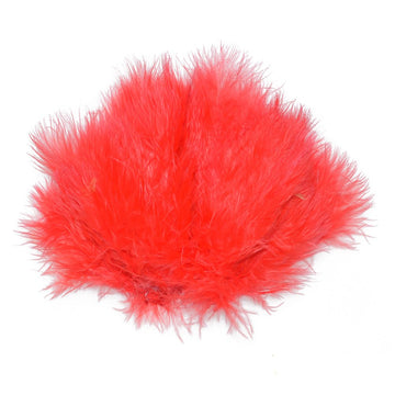 Fly Tying Materials - Select Woolly Bugger Marabou Fluorescent Colors - 1/8 Ounce - Hazy Fly Fishing