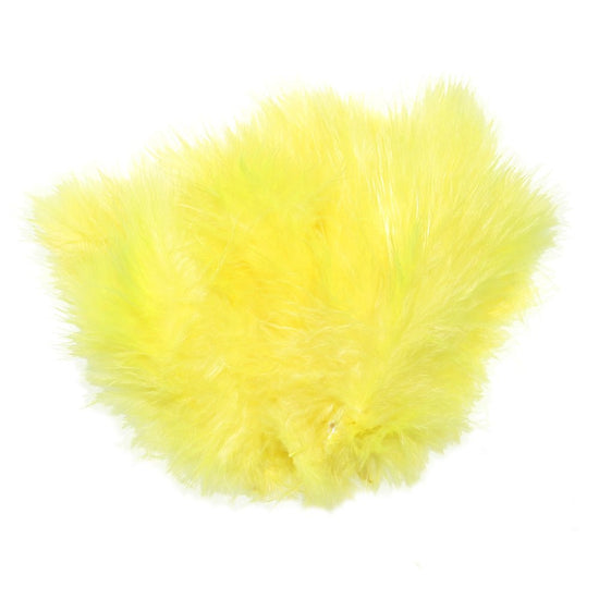 Fly Tying Materials - Select Woolly Bugger Marabou Fluorescent Colors - 1/8 Ounce - Hazy Fly Fishing