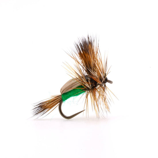Green Humpy - Hazy Fly Fishing