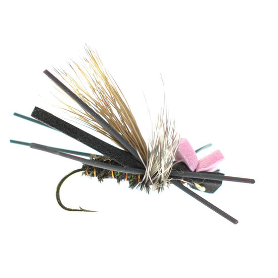 Gypsy King Hopper Foam Body Grasshopper Fly - 1 Dozen Flies Hook Size 10 - Hazy Fly Fishing