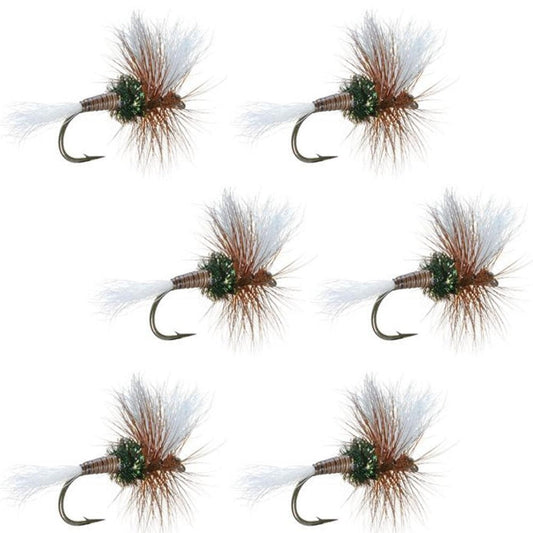 H & L Variant Classic Dry Fly - 6 Flies Hook Size 18 - Hazy Fly Fishing