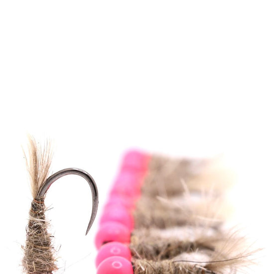 Hare’s Ear Pink Tungsten BH - Hazy Fly Fishing