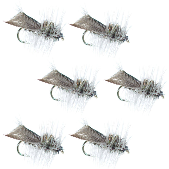 Hemingway Caddis Dry Fly - 6 Flies Hook Size 18 - Hazy Fly Fishing