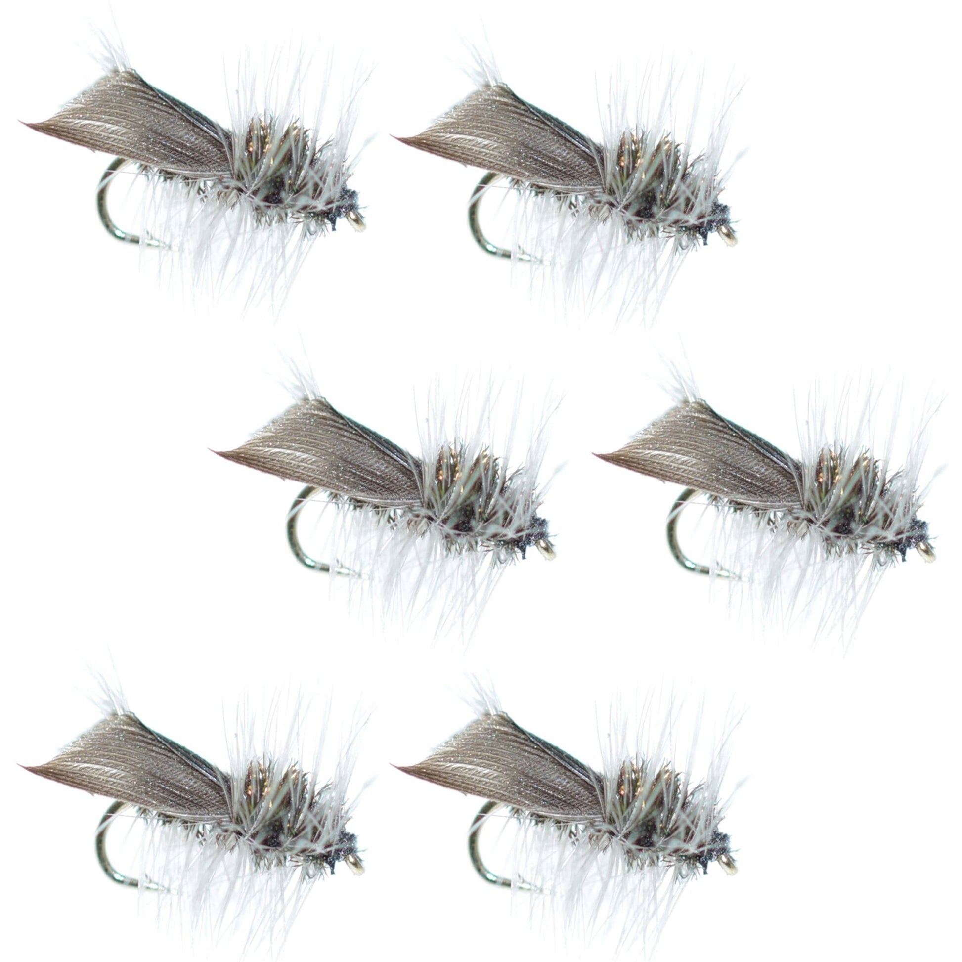 Hemingway Caddis Dry Fly - 6 Flies Hook Size 18 - Hazy Fly Fishing