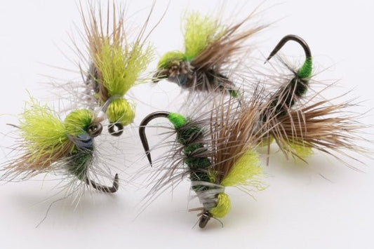 Hi - Viz Sedge Chartreuse - Hazy Fly Fishing