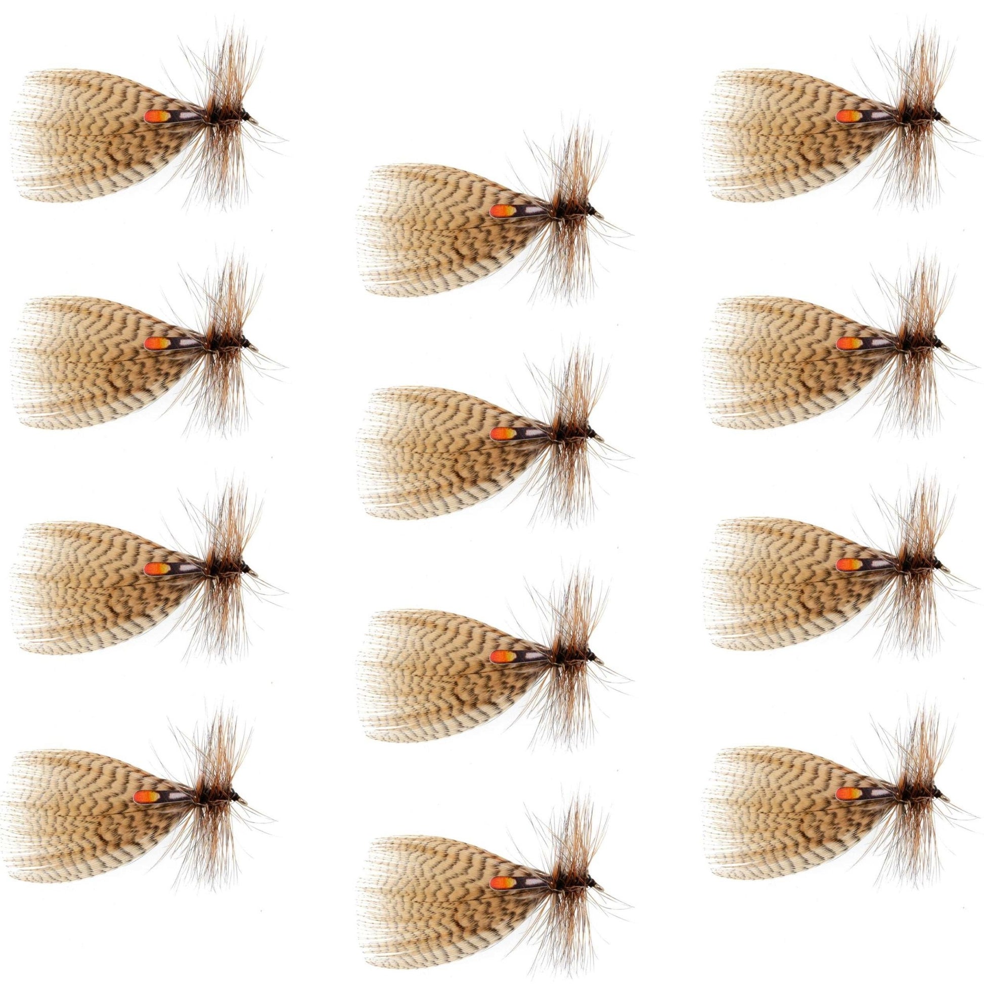 Hornberg Special Trout and Bass Streamer or Dry Fly - 12 Flies - Hook Size 8 - Hazy Fly Fishing