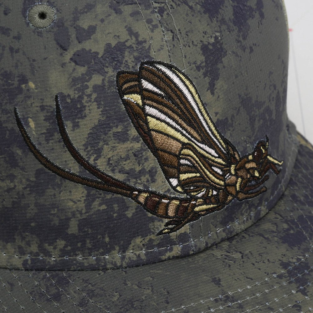 Mayfly Match the Hatch Fly Fishing 6 - Panel Cap - Hazy Fly Fishing