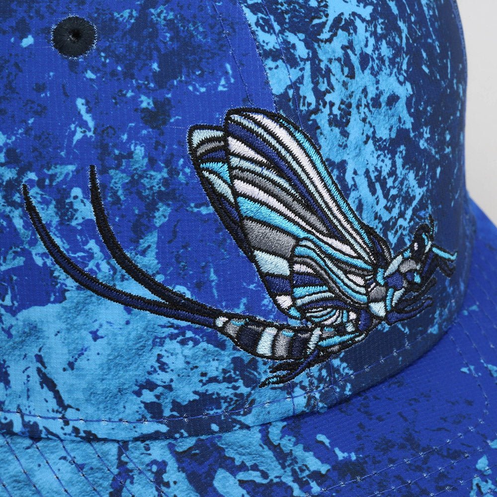 Mayfly Match the Hatch Fly Fishing 6 - Panel Cap - Hazy Fly Fishing