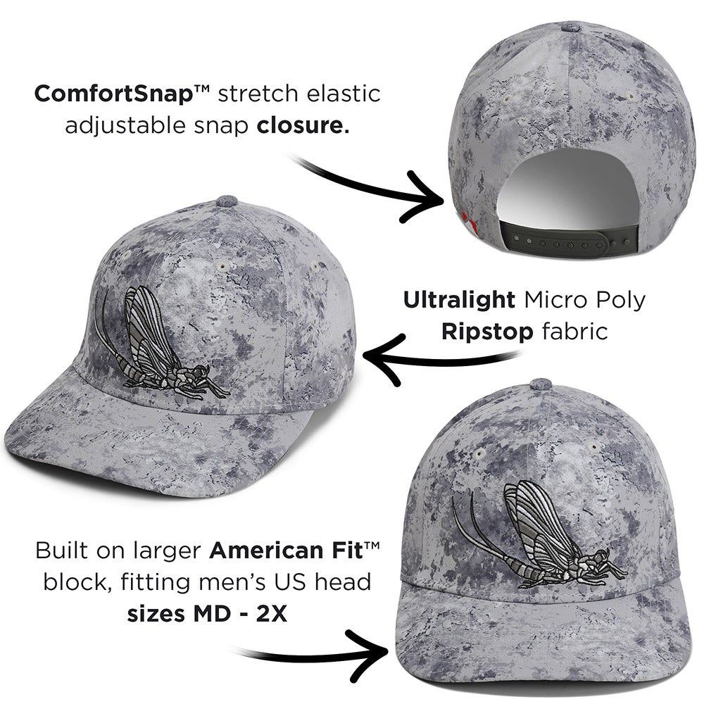 Mayfly Match the Hatch Fly Fishing 6 - Panel Cap - Hazy Fly Fishing