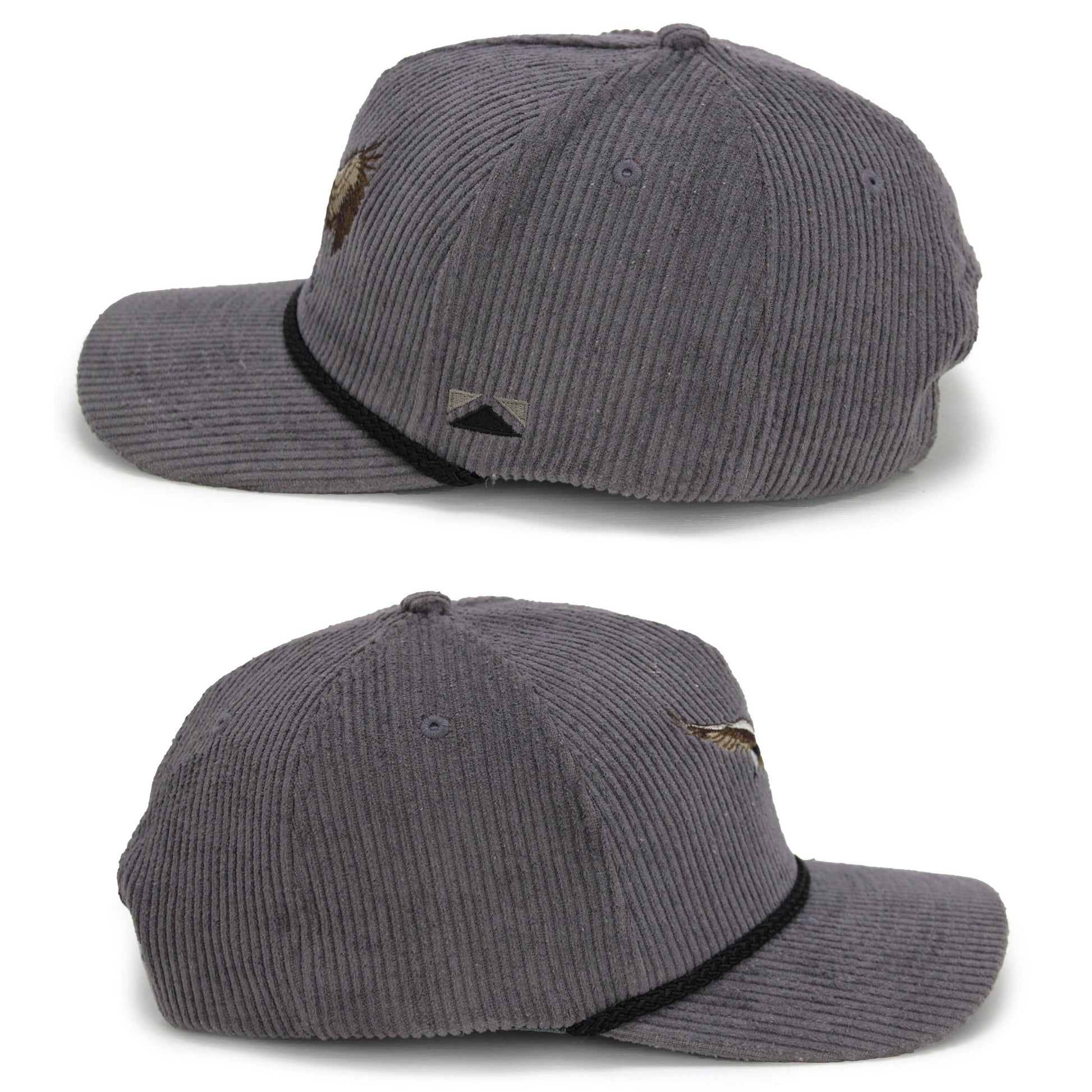 New Canadian Goose Corduroy 5 - Panel Rope Cap - Hazy Fly Fishing