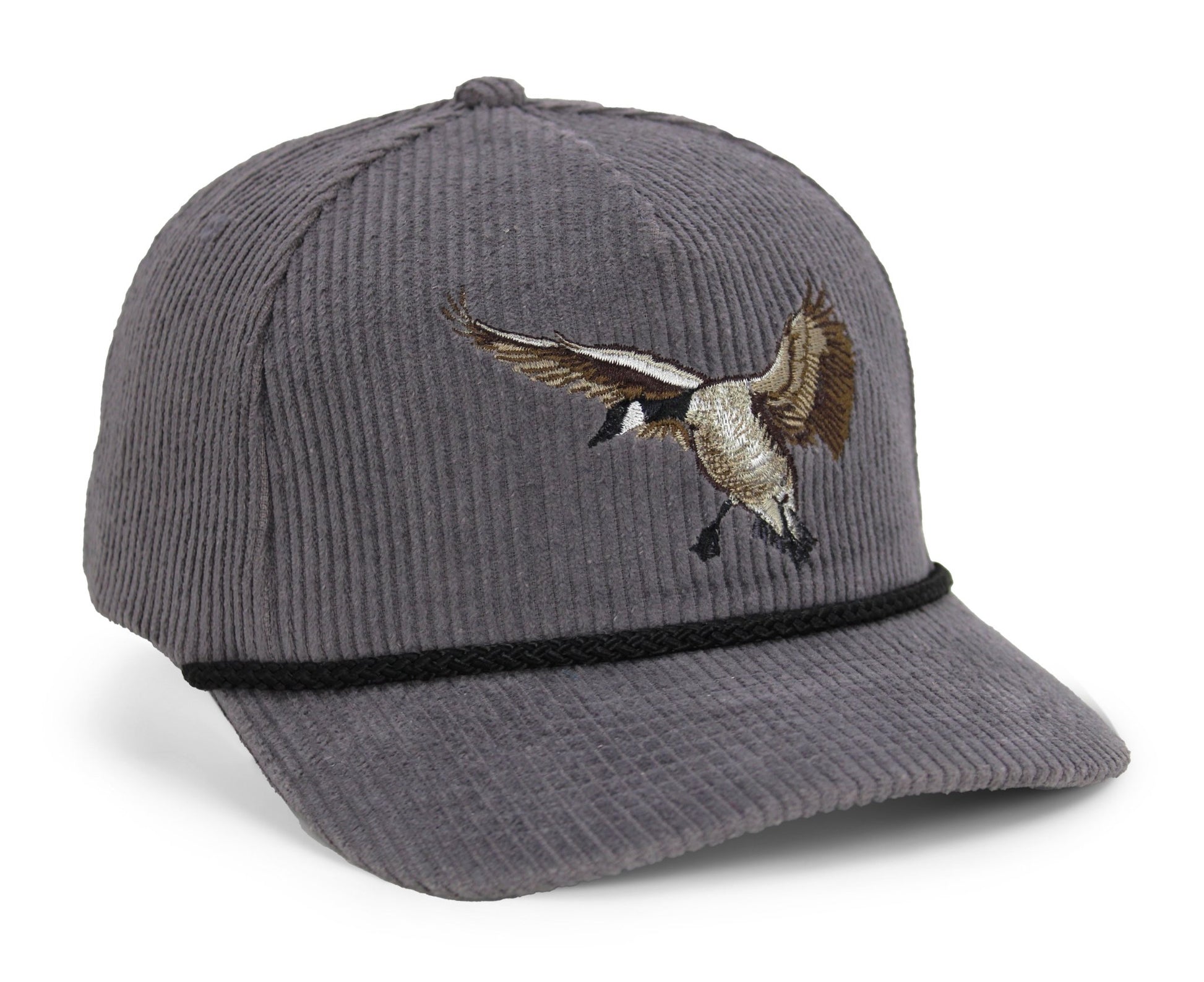 New Canadian Goose Corduroy 5 - Panel Rope Cap - Hazy Fly Fishing