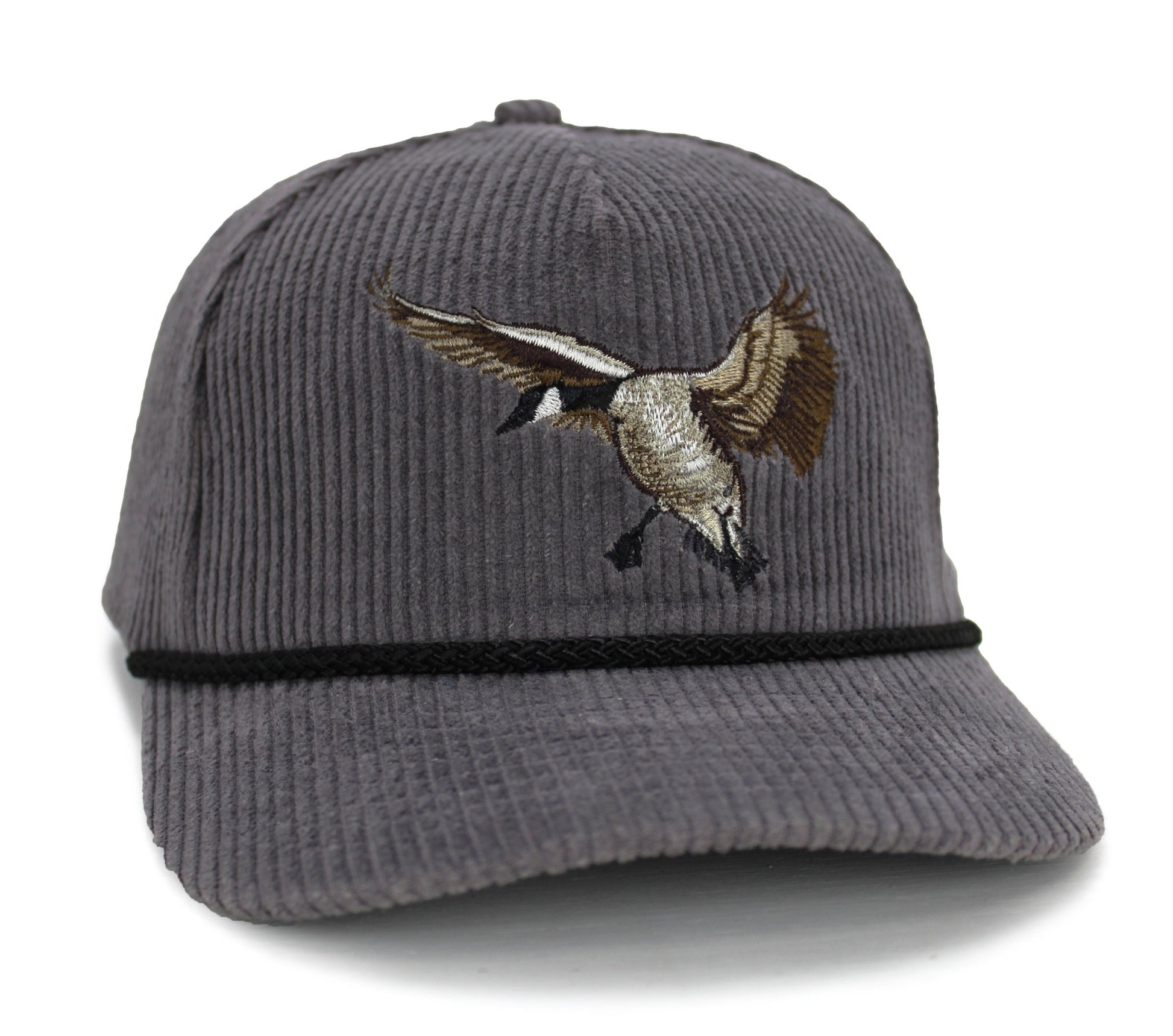 New Canadian Goose Corduroy 5 - Panel Rope Cap - Hazy Fly Fishing