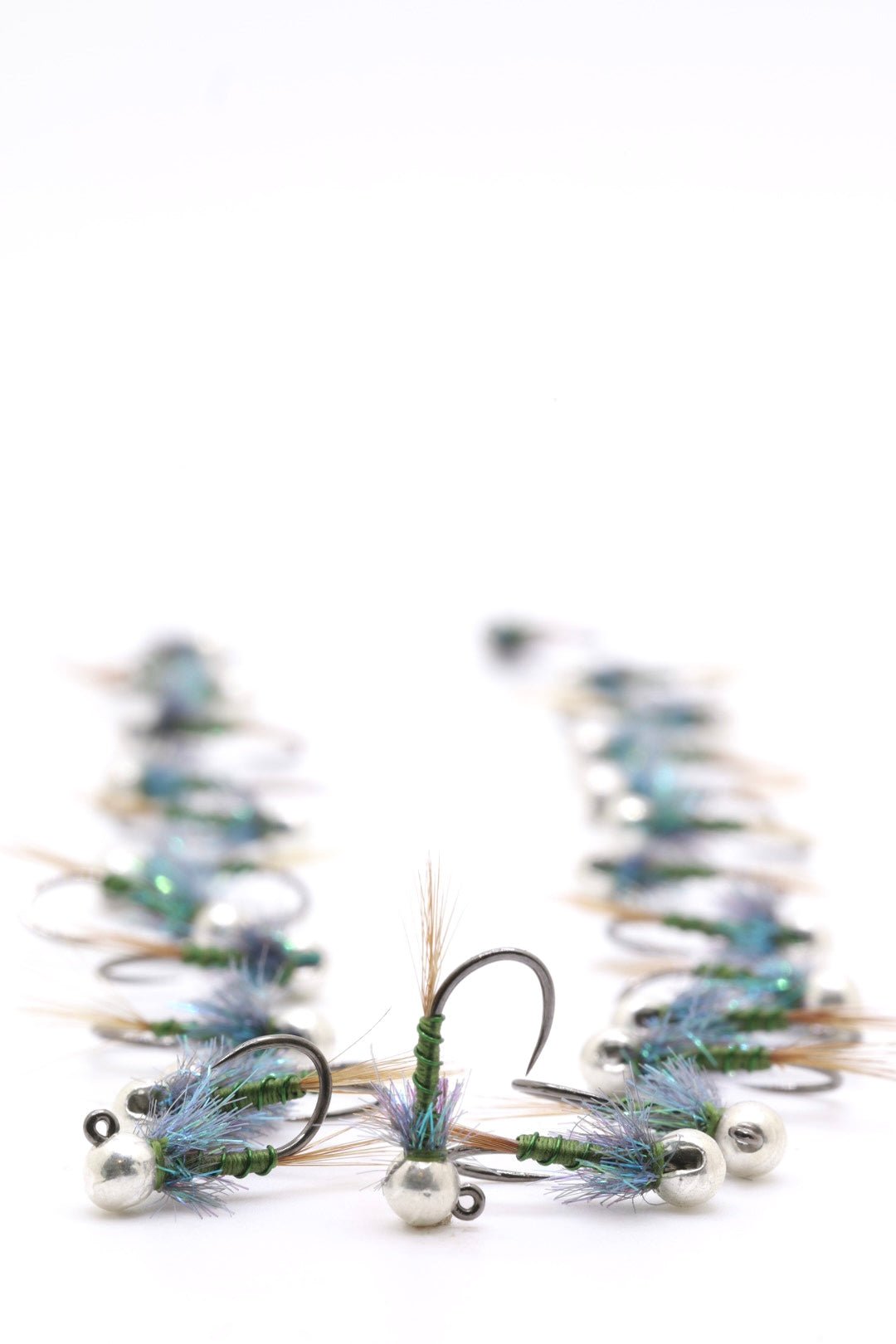 Olive Ice Tinsel Nymph - Hazy Fly Fishing