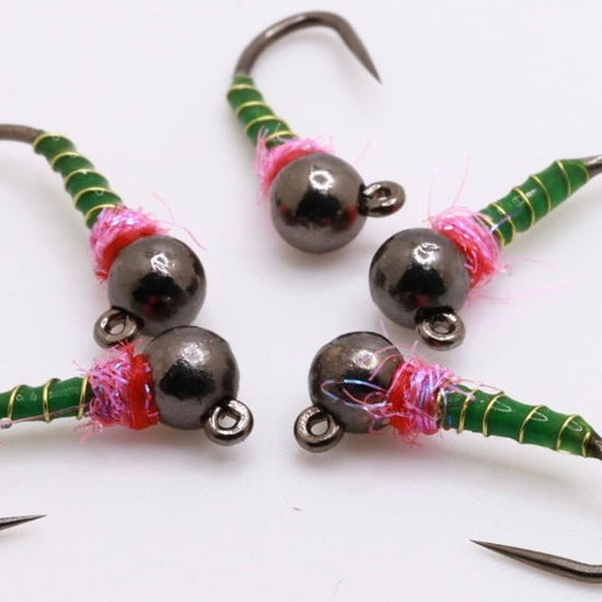 Olive & Pink Yummy Gummy - Hazy Fly Fishing